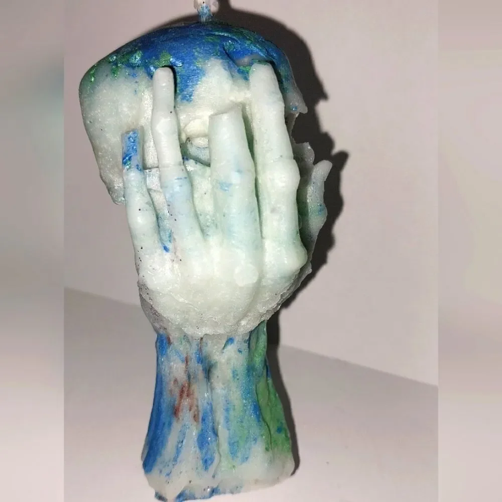 Hand crafted limited edition from our Raging skull candls collection
